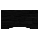  Bordplate mørkebrun 100x50x2,5 cm rektangulær heltre eik
