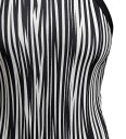 Funkita Badedrakt UV50+ Sky Hi One Stick Stack 16 18 år 176 188 Badetøy Hvit Svart