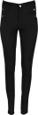 2 Biz Dame Jeans Svart M,