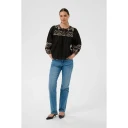 Kaffe, Dame, Bluser & Skjorter, Svart, M,