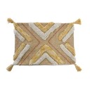 Putetrekk DKD Home Decor 60 x 1 x 40 cm Gul