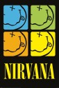 Nirvana Plakat Smiley Squares