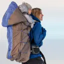 Birnabag Nordic varmepose til bæremeis. Brun Blå One Size