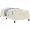  Sengestamme med madrass Krem 80 x 200 cm stoff
