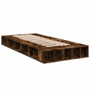  Sengeramme røkt eik 100x200 cm konstruert tre 8721102621673