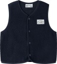 Name It Nmmowe Sl Nreg Teddy Vest   NAVY BLAZER   104
