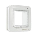 Sureflap Katteluke for Mikrochip Liten Hvit