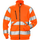 Fristads Sweatshirt-Jacka 7427 Shv Klass 3, Dam Varsel Orange Xl