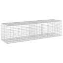vidaXL Gabion med 5 mm Tråd og 5x10 cm Maske 200x50x50 cm