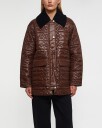 Ganni Dame Jakker Brun 2XS/XS,