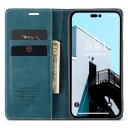 CaseMe Matte Wallet Style (iPhone 14 Pro Max) Svart