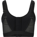 Endurance Crystale W Zip Sports Bra - Black - S