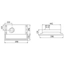 Røroshetta 490-12/16 Uttreksventilator Balansert/fellesavtrekk