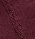 Creamie Cardigan Pointelle - Red - 116