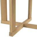 Mavis Arv Bord Hvitpigmentert Eik Ø130 cm
