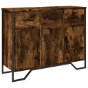  Skjenk røkt eik 97x32,5x74,5 cm konstruert tre 8721102811296