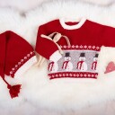 Bluum Strik Strikkesett Snømanngenser og nisselue - garnpakke i Bluum Soft Merino Ull