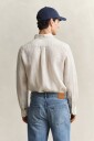 GANT Reg Gmnt Dyed Linen Shirt Beige XXXL