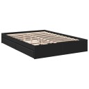  Sengeramme med skuffer betonggrå 150x200 cm konstruert tre 8721102623042