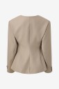 Gina Tricot   Blazer Shaped Blazer   Beige