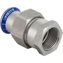 42 mm x 1,1/2" unionsmuffe/muffe Mapress RF/kromnikkel