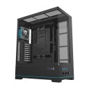 Darkflash DY451L PRO computer case with fan black Kabinett Miditower Svart DY451L PRO Black