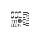 Nanlite Background Support BE-6R Kit Motorisert bakgrunnsoppheng for 6 ruller