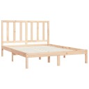 vidaXL Sengeramme heltre furu 120x190 cm 4FT Small Double