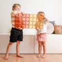 Connetix Baseplater Lemon & Peach 2 stk