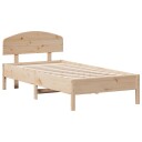 Sengeramme med hodegavl 75x190 cm heltre furu 8721012243507