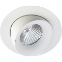 Nordtronic Downlight Velia PRO Large Tilt 11W DTW 1800 3000K matt hvit