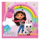 Gabby's Dollhouse Servietter 20-Pakning 33x33cm