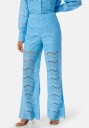 Y.A.S Yaslarisso HW Lace Pants Blue XS