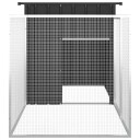 Vidaxl Kyllingbur Antrasitt 200X91X100 cm Galvanisert Stål