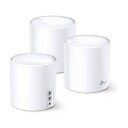 TP-Link Deco X20 3-Pack Wi-Fi 6 Mesh Router med Dual-Band Hvit