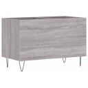  Hifi benk grå sonoma 74,5x38x48 cm konstruert tre