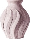 Dusty Deco   Swirl Vase Small Grey Vaser Grå