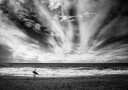 The loneliness of a surfer Plakat / 50x70cm