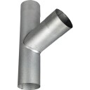 75 mm x 70° grenrør Aluzink Plastmo zinc