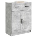  Serviesskap Betonggrå 66 x 34,5 x 87 cm Konstruert tre