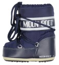 Moon Boot Vintersko Icon Mini Nylon Blå 19-22 med Snøresystem