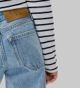 Calvin Klein Jeans   Vide ben   Stone Mid Blue Vask Denim   Calvin Klein   8 år (128)   Jeans   Blå