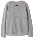 Name It Collegegenser   NkfVasacha   Grey Melange/Bubble Dog   Name It   11 12 år (146 152)   Collegegenser Grå Hvit Rosa Svart