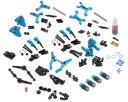 Yeah Racing TATT-S03BU RWD Drift Performance Conversion Kit for
