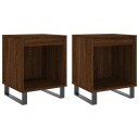  Nattbord 2 stk brun eik 40x35x50 cm konstruert tre 8721012111301