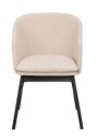 Rowico Home Windham lenestol Beige stoff/svart eik bein Beige