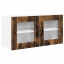  Kjøkkenskap med hylle Røkt eik 80 x 31 x 40 cm Konstruert tre