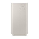 Samsung 20000 mAh Powerbank med Hurtiglading 45W - Beige