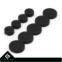 Floating Grip veggmonteringsdeksel svart - Faceplate for TV og PC-skjermer