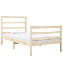 vidaXL Sengeramme heltre furu 90x190 cm 3FT Single